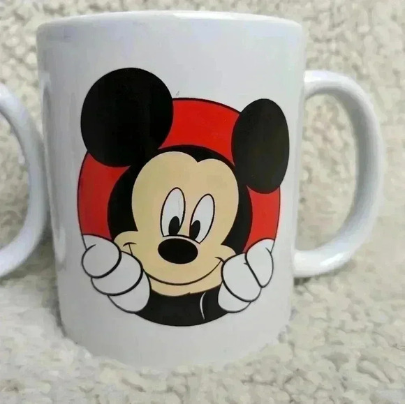 FREE WITH BUNDLE 2 MICKEY MOUSE DISNEY Mugs Vintage - Picture 3 of 9